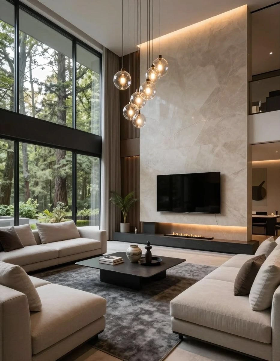 Residential glass and aluminium window installation in Lucknow